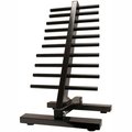 Fabrication Enterprises CanDo® Dumbbell Floor Rack, Holds 20 Dumbbells, 20"L x 20"W x 28"H 10-0577